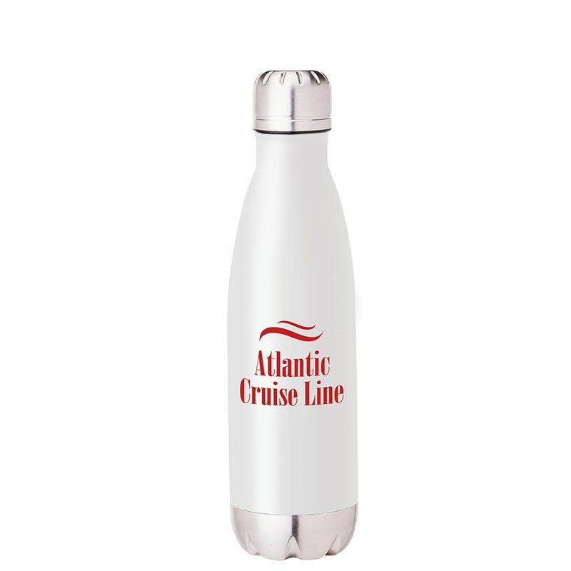 Solana 17 oz. 304 Stainless Steel Vacuum Bottle with Copper Lining