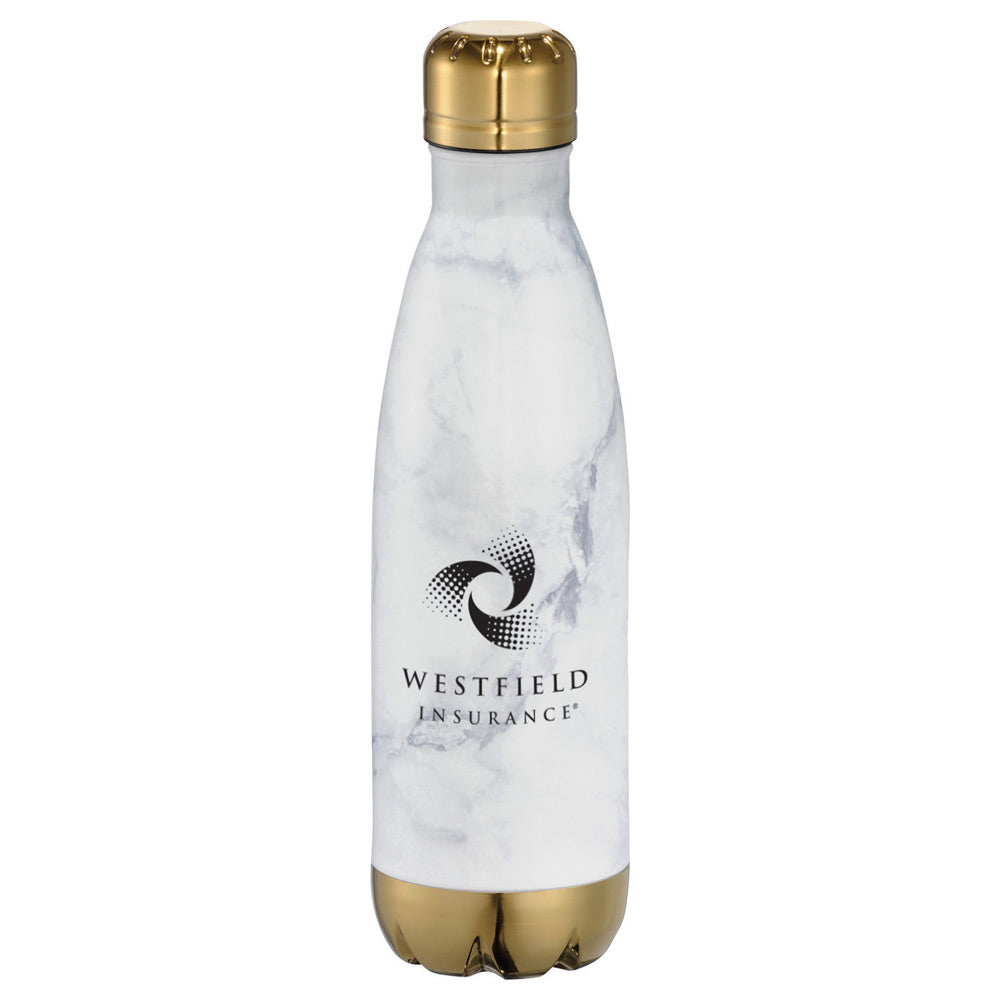 Marble Copper Vacuum Insulated Bottle 17oz