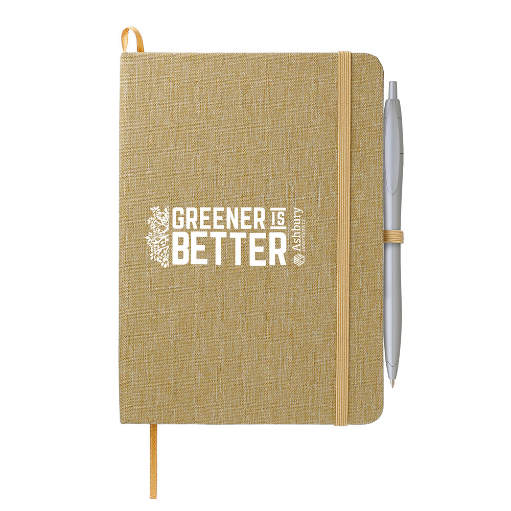 5" x 7" Recycled Cotton Bound Notebook