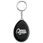 Oval Compass Key Ring