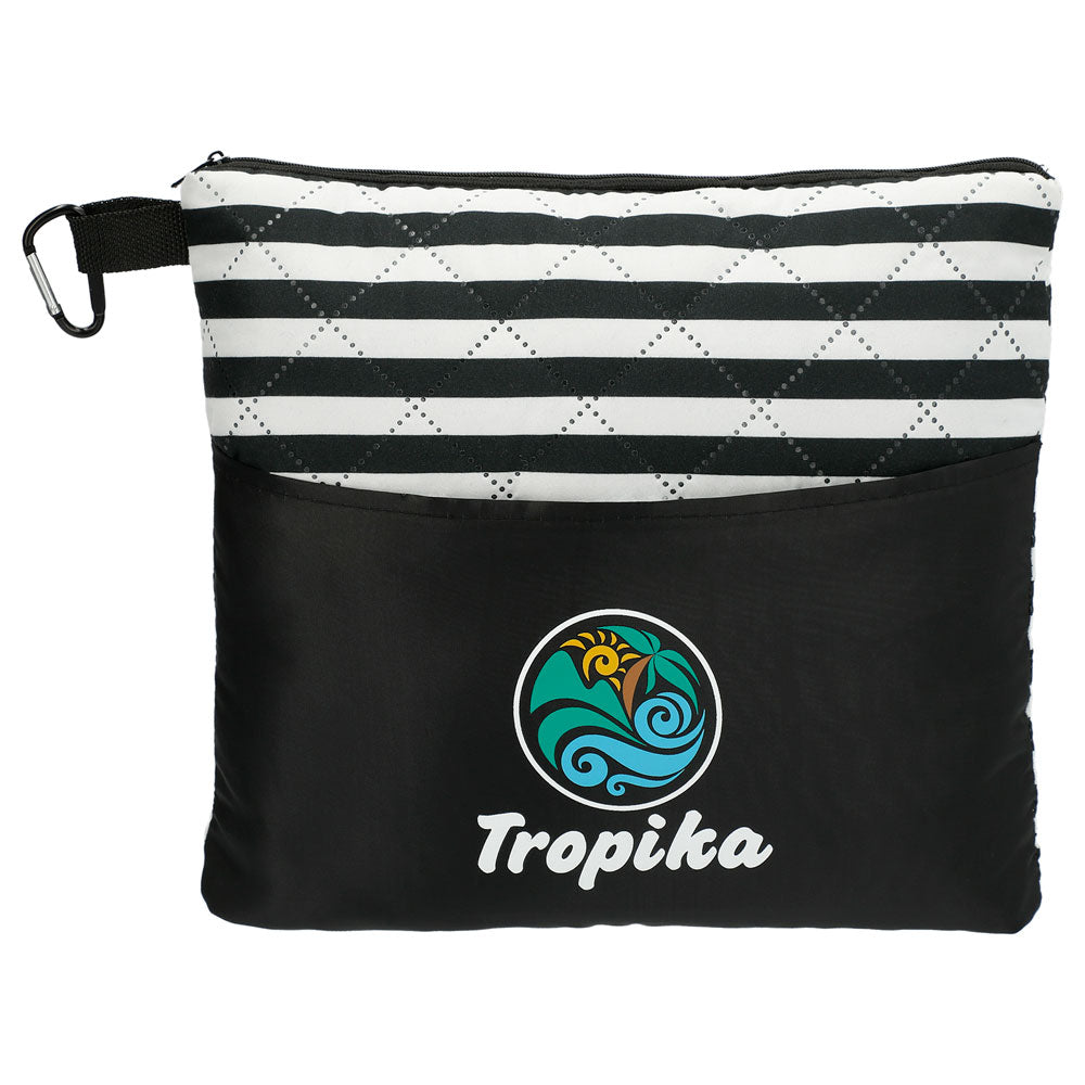 Portable Beach Blanket and Pillow