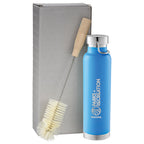 Thor Copper Vacuum Bottle with Brush 22oz