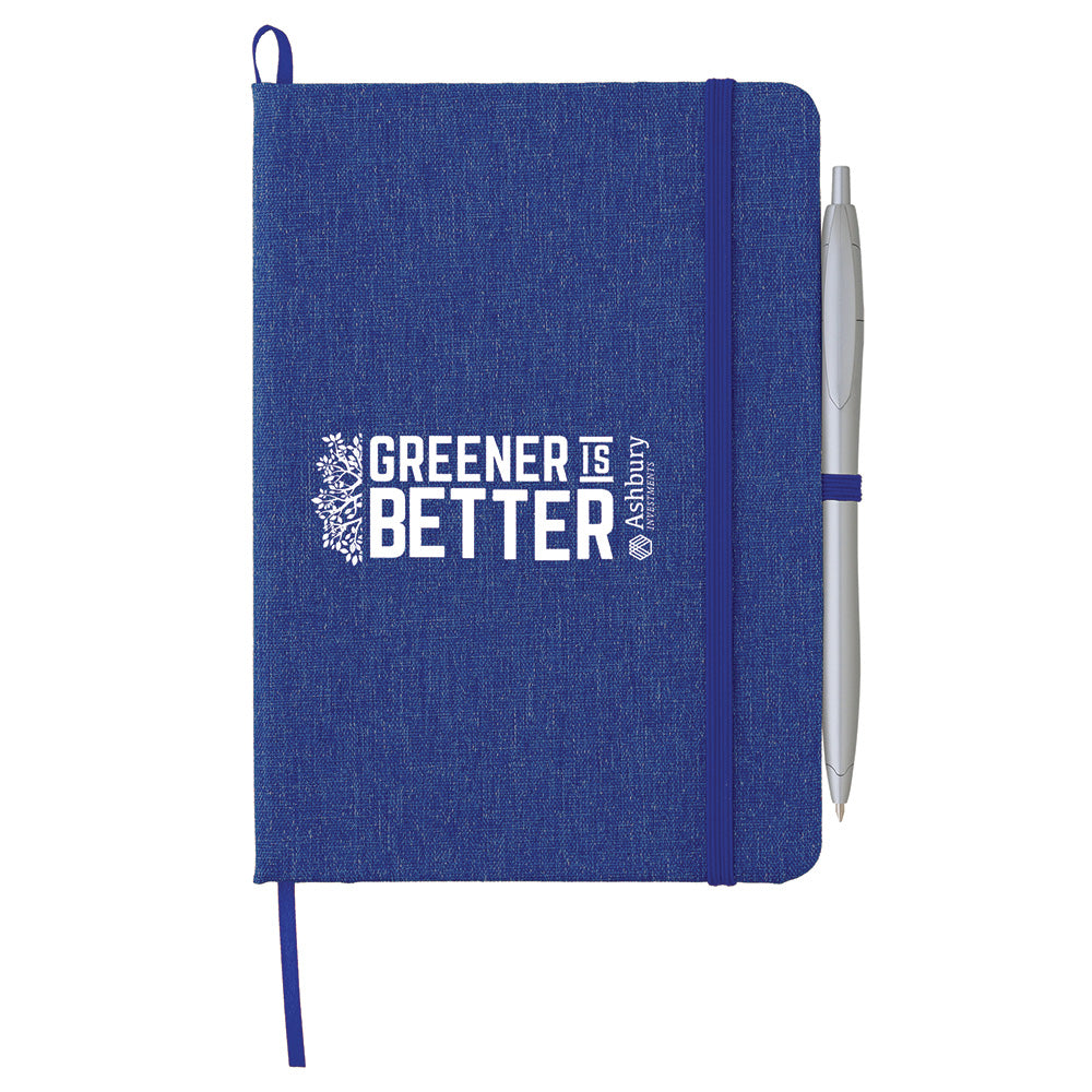 5" x 7" Recycled Cotton Bound Notebook