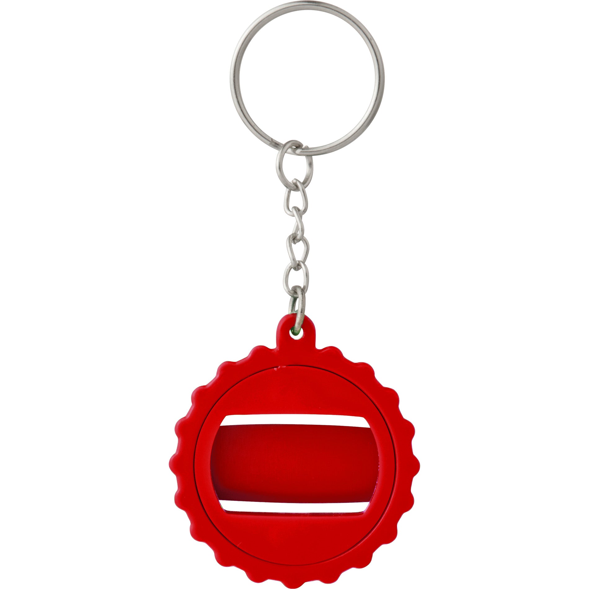 Beer Cap Keychain with Bottle Opener