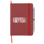 5" x 7" Recycled Cotton Bound Notebook