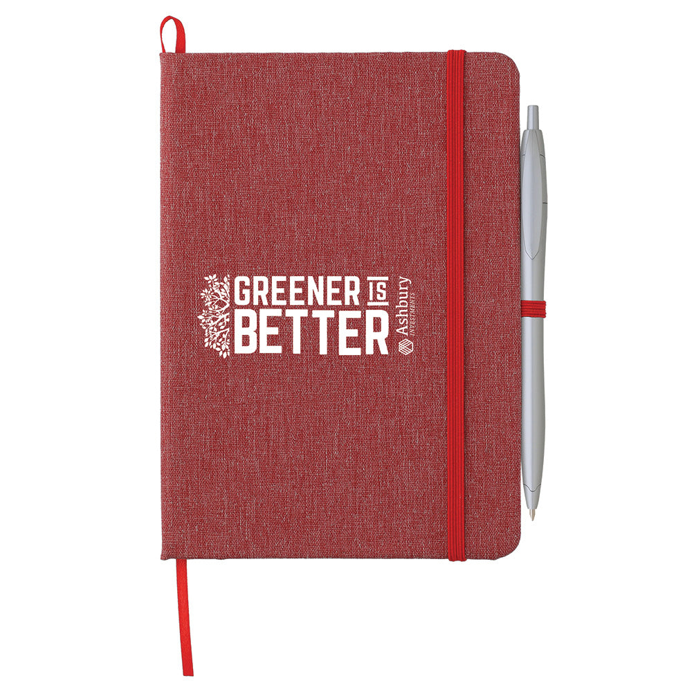 5" x 7" Recycled Cotton Bound Notebook