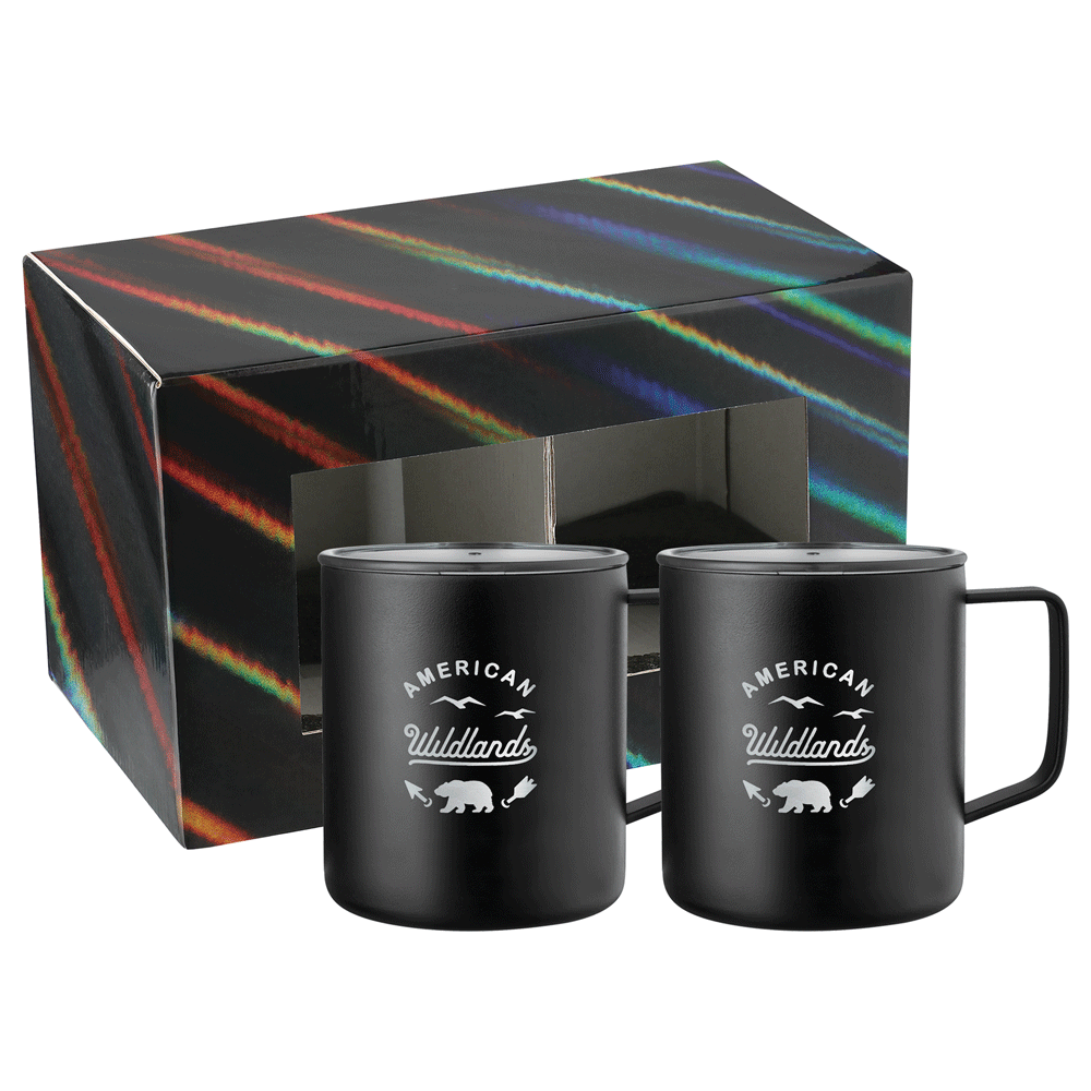Rover Camp Mug 14oz 2 in 1 Gift Set