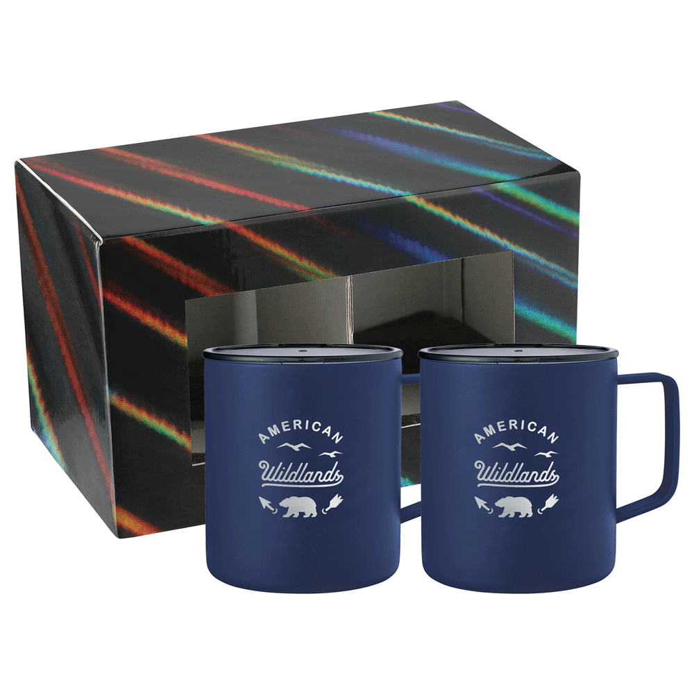 Rover Camp Mug 14oz 2 in 1 Gift Set