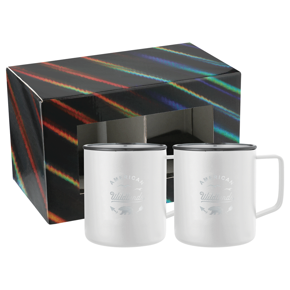 Rover Camp Mug 14oz 2 in 1 Gift Set