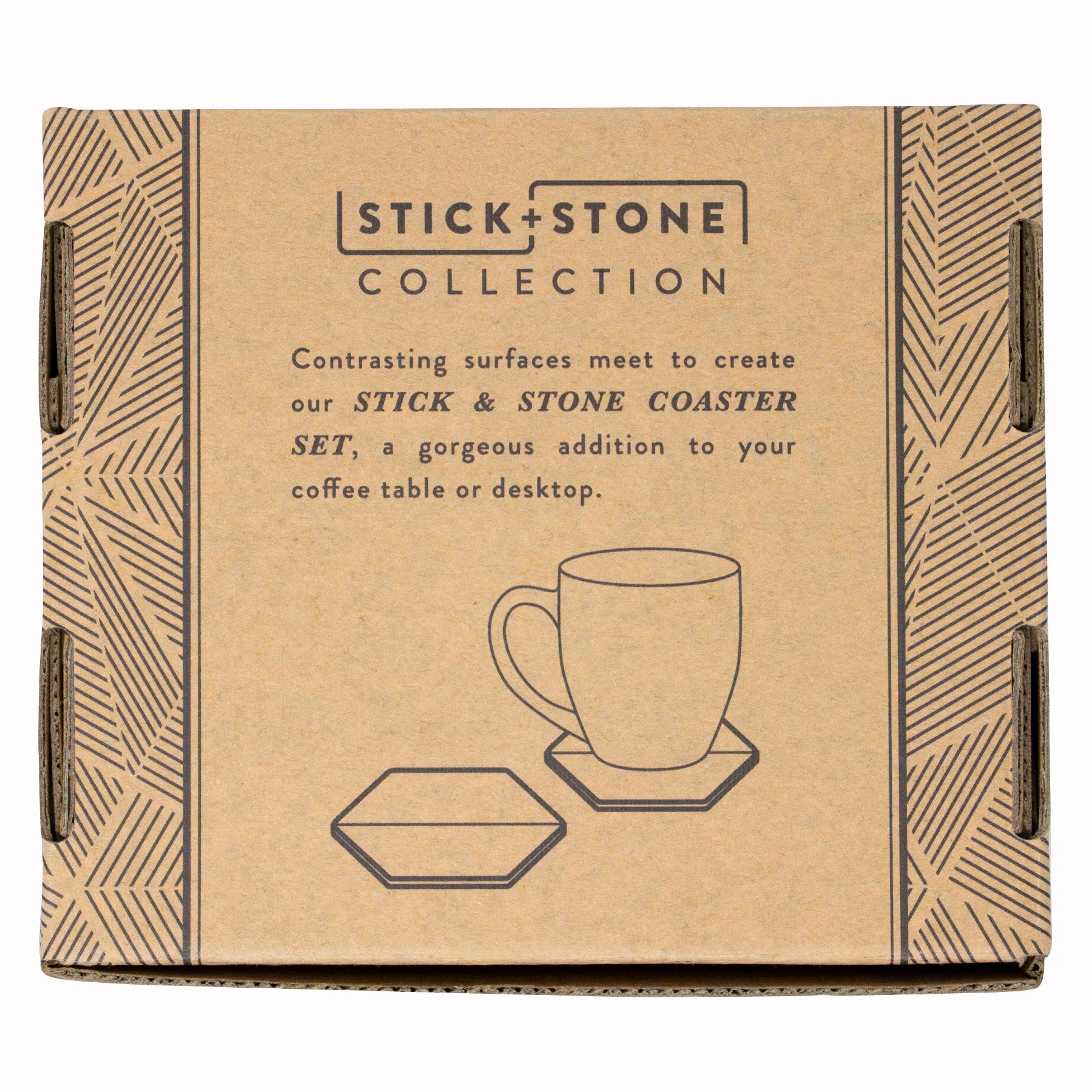 Stick and Stone™ Coaster Set