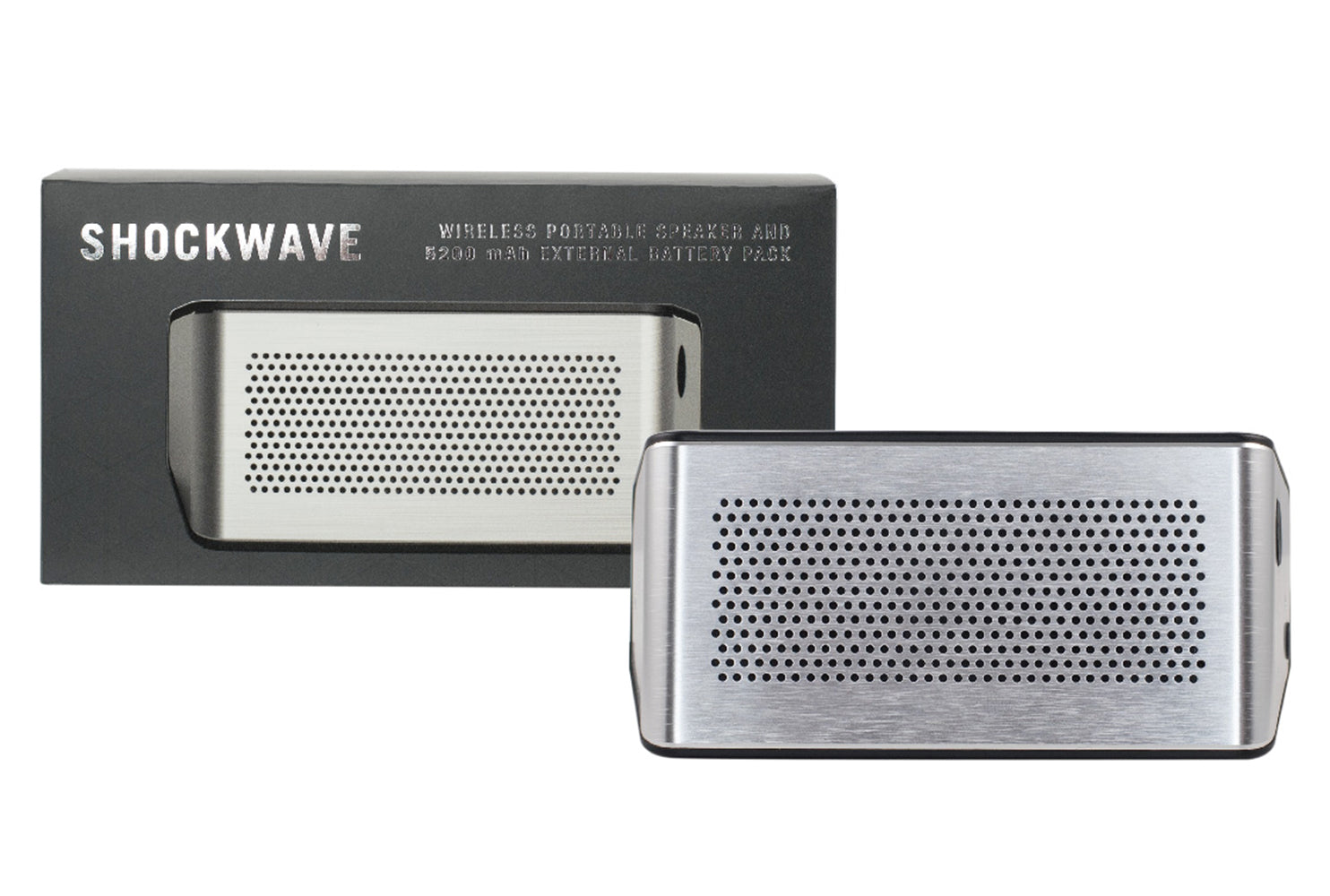 Shockwave Speaker + 5200mAh Charger