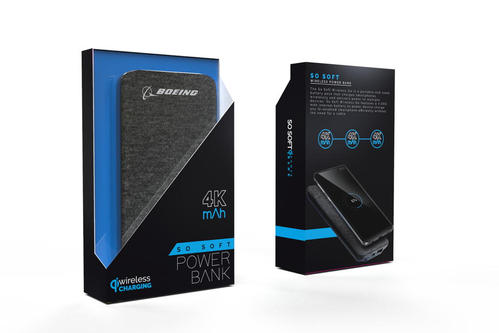 SoSoft Qi Wireless Charger + Power Bank