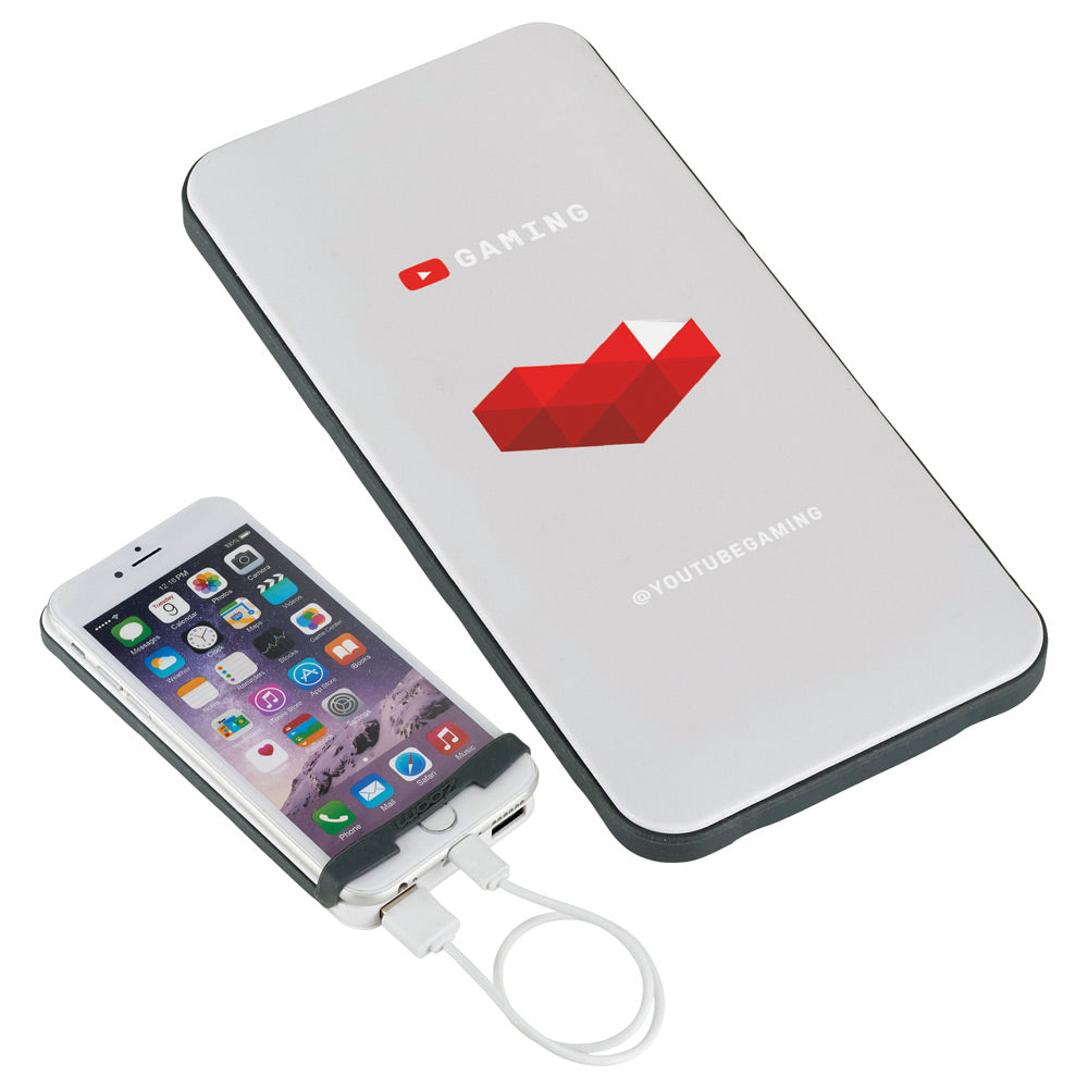 UL Listed Zoom® Energy Rally 6,000 mAh Power Bank