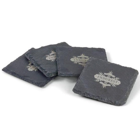 Valencia Slate Coaster Set
