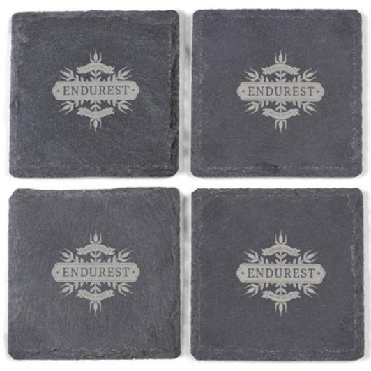 Valencia Slate Coaster Set