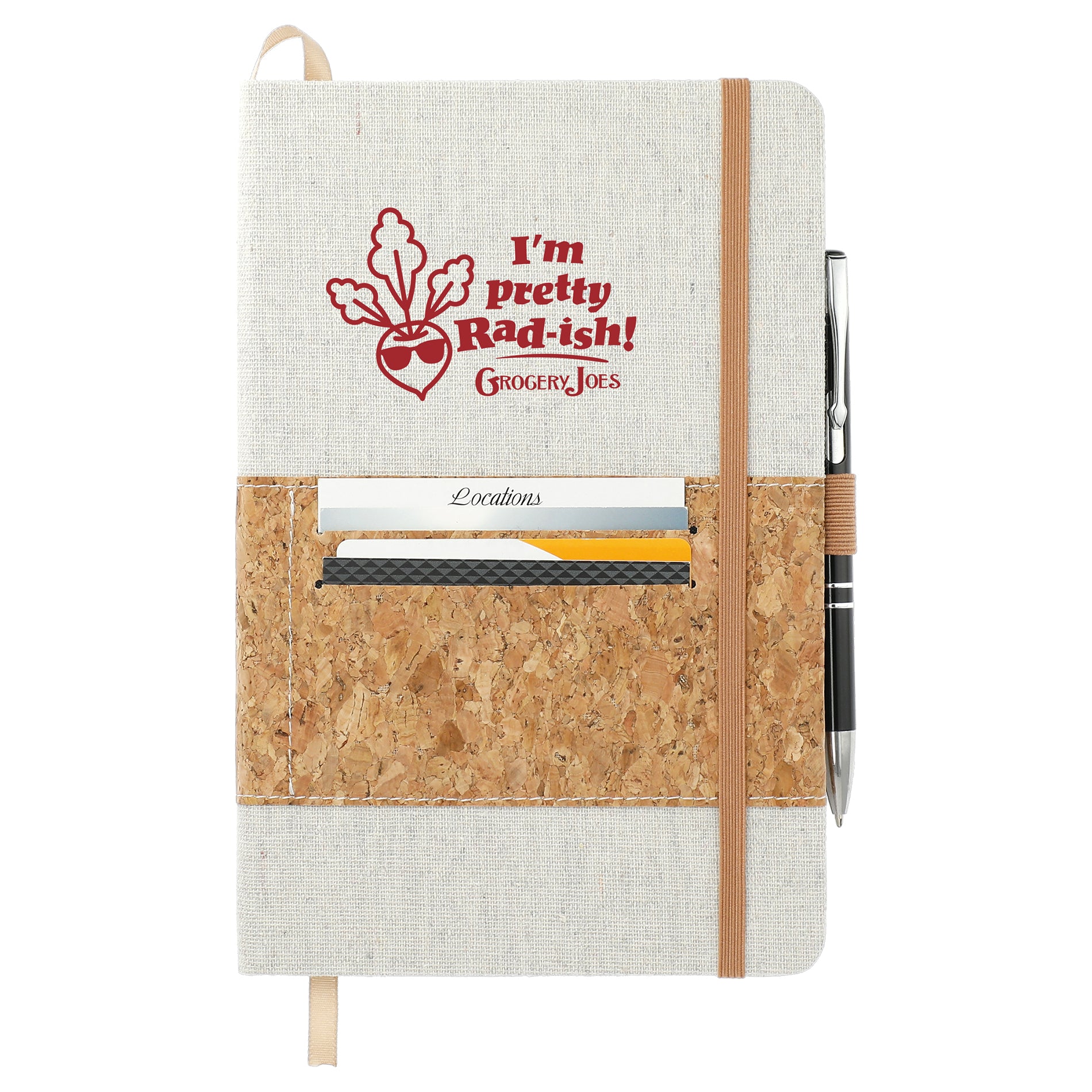 Recycled Cotton and Cork Board 5.5" x 8.5"
