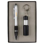 Stylus Pen & LED Flashlight/Bottle Opener Gift Set