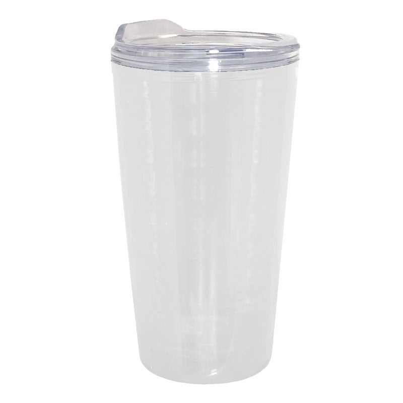 16 oz Tritan Double Wall Verano Tumbler White