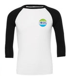 Bella+Canvas® Unisex 3/4 Sleeve Baseball Tee